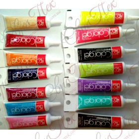 БАРВНИКИ ГЕЛЕВІ COLORGEL (MODECOR, ІТАЛІЯ) 20г